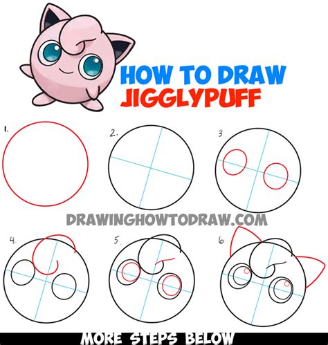 what is the easiest pokemon to draw|Easy Pokemon Drawing Tutorial: Step.